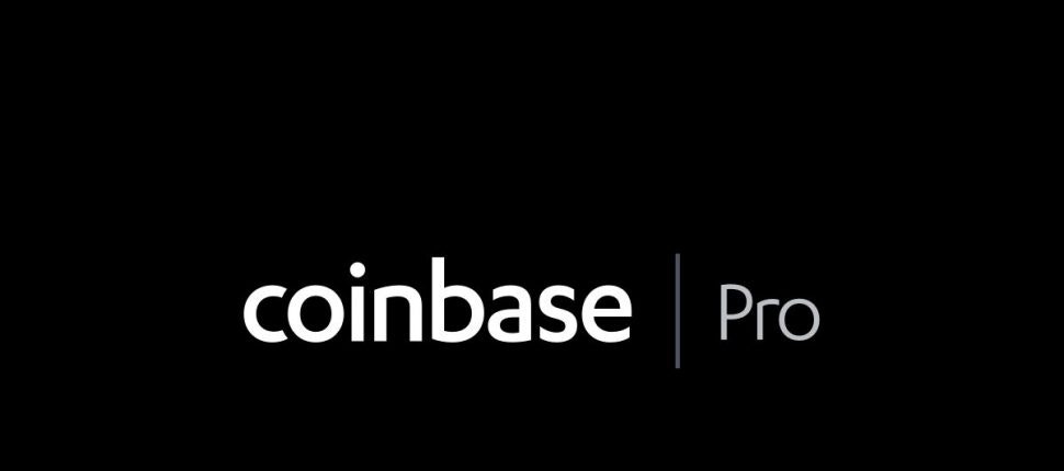 Coinbase Pro Logo With a Black Background