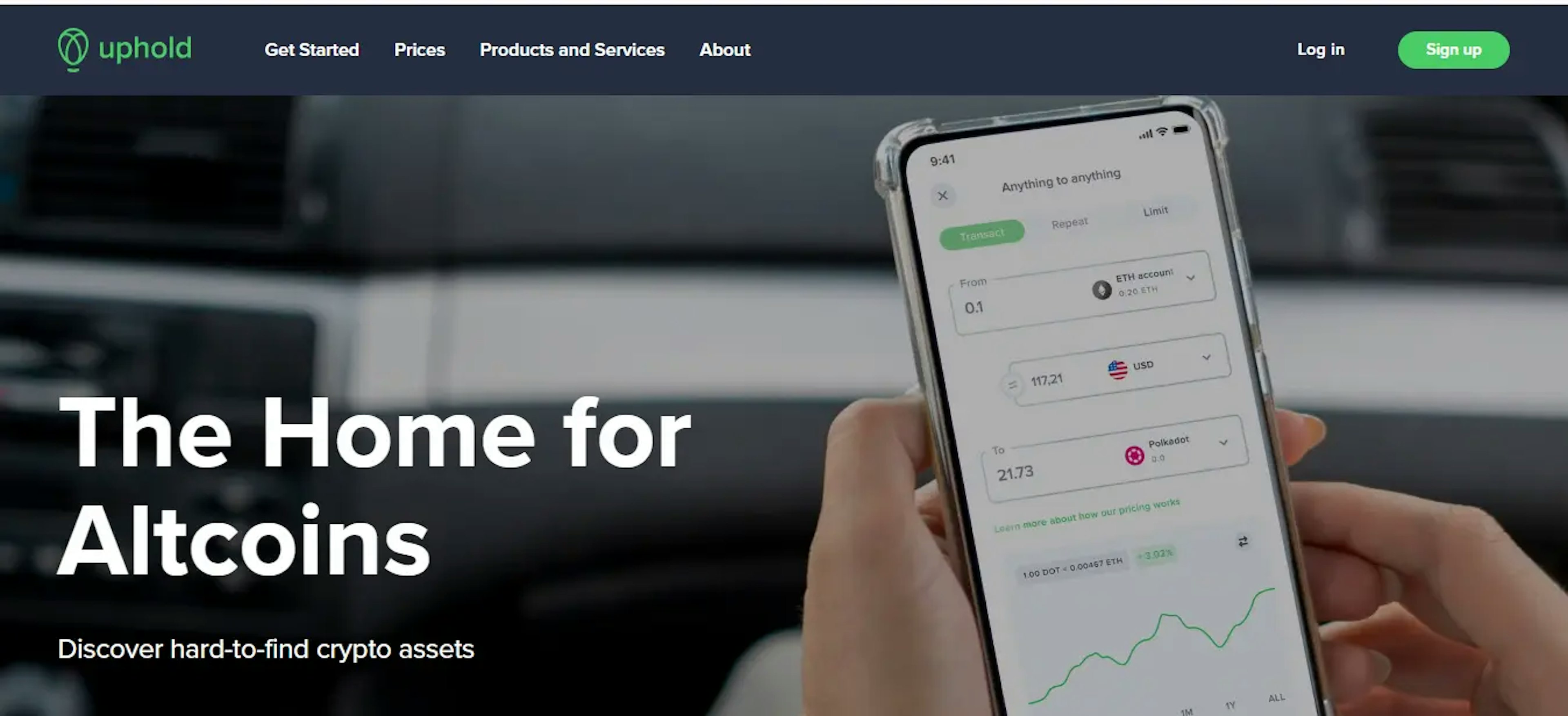 Uphold - The home for altcoins
